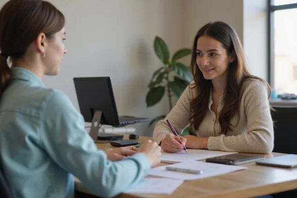 Approved lease signing