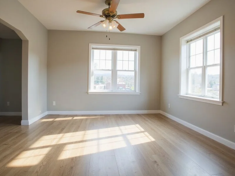 Move-in ready apartment interior in a misdemeanor-friendly Texas community