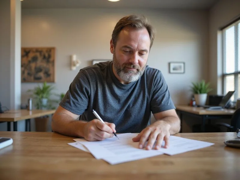 Signing a lease after approval