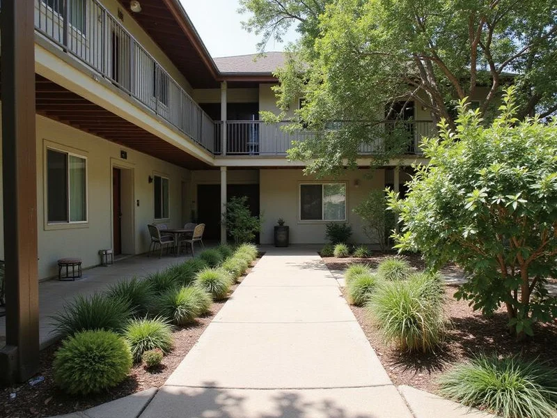 Garden-style Austin apartment