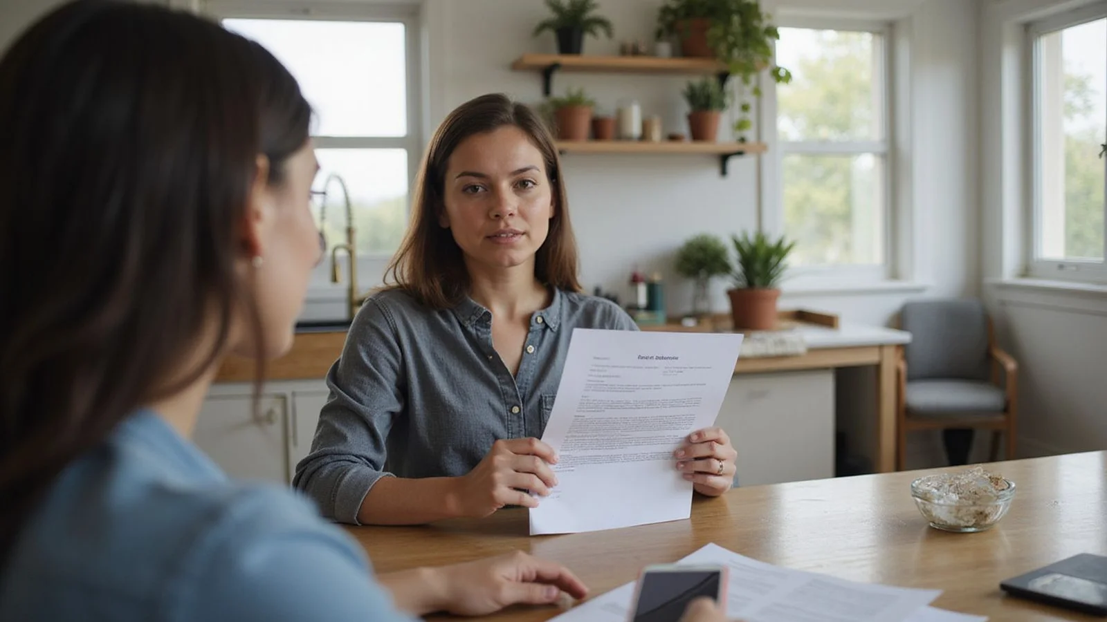Renter with order of non-disclosure documentation